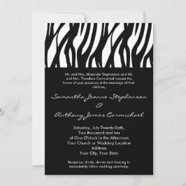 Convite Greve Modernista Branca e Negra