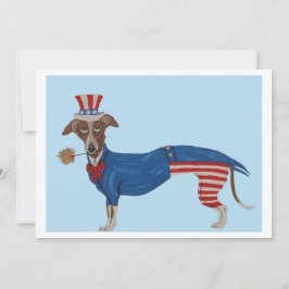 Convite Greyhound Uncle Sam