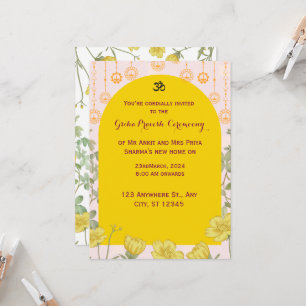 Convite GrihaPravesh