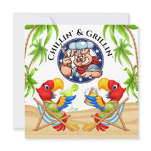 Grillin' e Chillin' Invitation