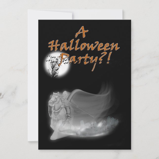 Convite Grim Reaper Corre Novamente (Frente)