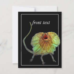 Convite Gritando com o Lizard