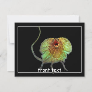 Convite Gritando com o Lizard