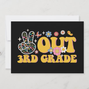 Convite Groovy do 3º ano da Paz no Último Dia da Escola