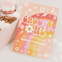 Groovy One Peace Love Party - Festa de aniversário