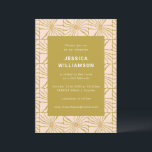 Convite Groovy Retro Chartreuse Bat Botânico Mitzvah<br><div class="desc">Groovy Retro Peach Chartreuse Botânica Trendy Bat Mitzvah Convite</div>