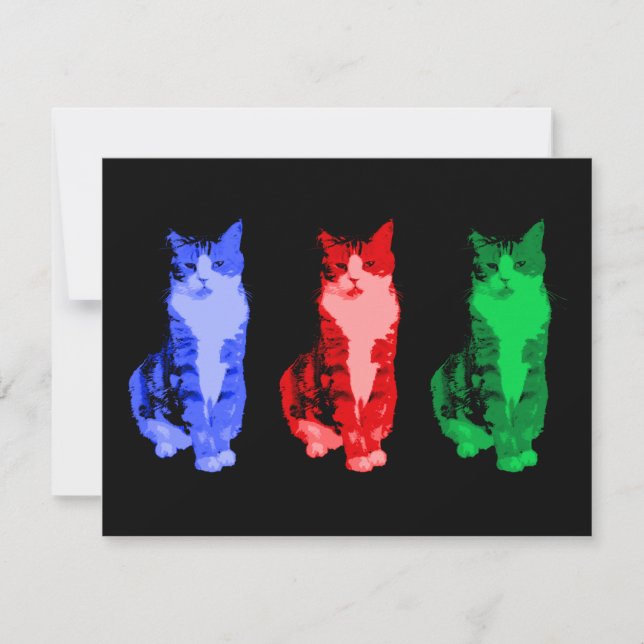 Convite Grumpy Cat Pop (Frente)