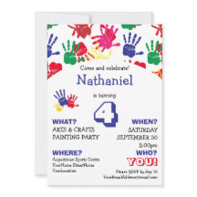 Grupo de Aniversários de criança de impressões dig