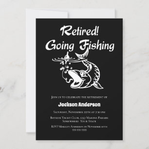 Convite Grupo de aposentadoria indo pescar