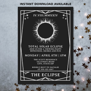 Convite Grupo de Visualização de Tarot do Total Eclipse So