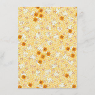 Convite Grupo do casamento do cravo-de-defunto do mel