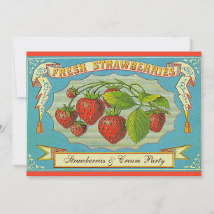 Convite Grupo Strawberry & Cream