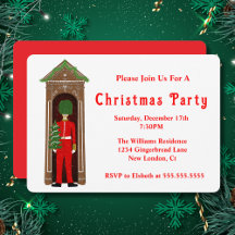 Guarda Real De Natal Com Casa De Gingerpão