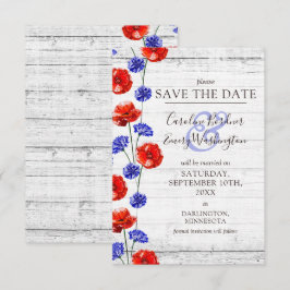 Convite Guardar A Data Da Placa Floral De Folha Vermelha D