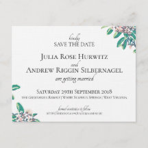 Guardar data para o casamento em White Sulphur Spr