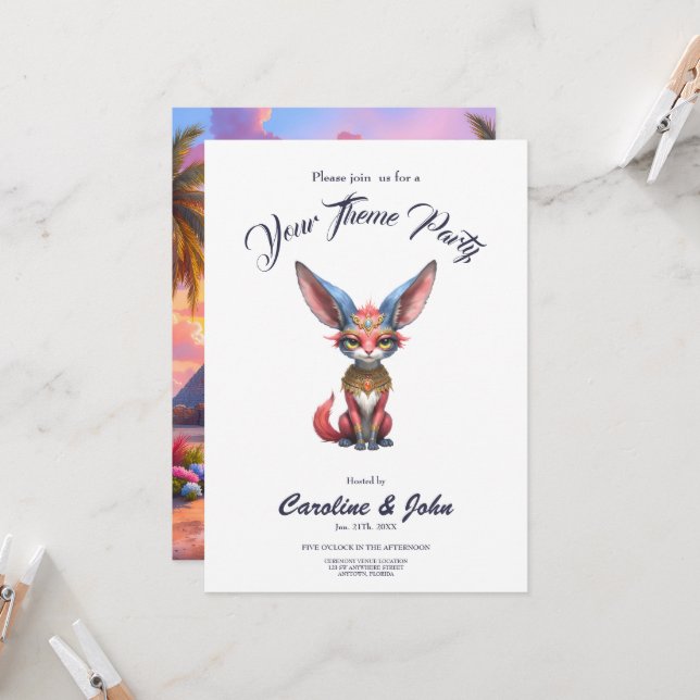 Convite Guardião Sagrado do Deserto (Frente/Verso In Situ)