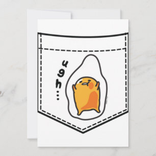 Convite Gudetama Pocket Sweet