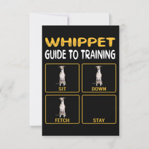 Convite Guia do Whippet para Treinamento de Obediência Can