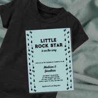 Guitarra de Rock N Roll, Menino, Chuvinha de Bebê,