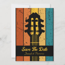 Guitarra retrô Guitarra vintage salve a data