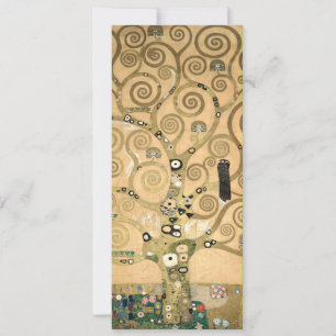 Convite Gustav Klimt - A árvore da vida, Stoclet Frieze