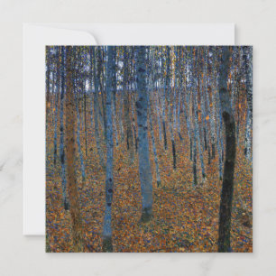Convite Gustav Klimt - Beech Grove I