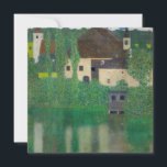 Convite Gustav Klimt - Castelo de Água<br><div class="desc">Castelo de Água - Gustav Klimt,  Oil on Canvas,  1908</div>