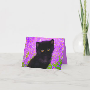 Convite Gustav Klimt Cat