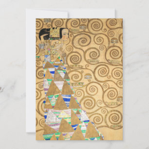 Convite Gustav Klimt - Expectativa, Stoclet Frieze