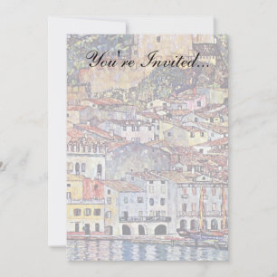 Convite Gustav Klimt - Malcesine no Lago Garda Itália