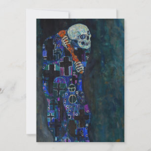 Convite Gustav Klimt - Morte e Vida