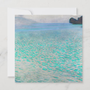 Convite Gustav Klimt - No Lago Attersee