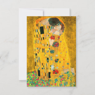 Convite Gustav Klimt O Beijo