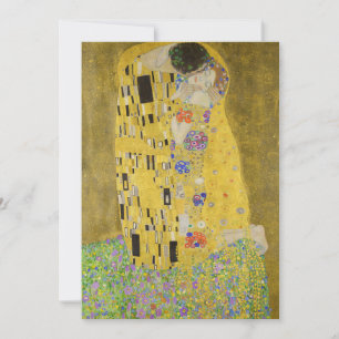 Convite Gustav Klimt - O Beijo