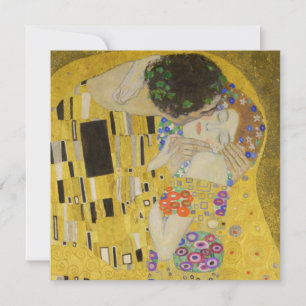 Convite Gustav Klimt - O Beijo