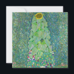 Convite Gustav Klimt - O Girassol<br><div class="desc">O girassol - Gustav Klimt,  Óleo na Canvas,  1907</div>