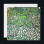 Convite Gustav Klimt - Paisagem e Caipira Hortícolas<br><div class="desc">Paisagem horticultural com um monte - Gustav Klimt,  Oil on Canvas,  1916</div>