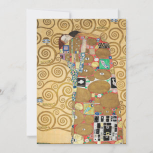 Convite Gustav Klimt - Realização, Stoclet Frieze