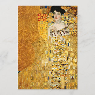 Convite Gustav Klimt - Retrato De Adele Bloch Bauer