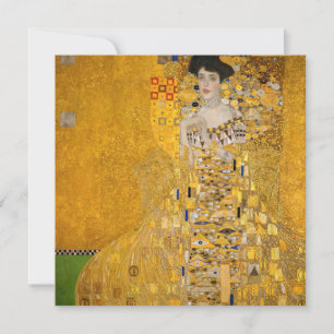 Convite Gustav Klimt - Retrato de Adele Bloch-Bauer I