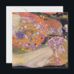 Convite Gustav Klimt - Serpentes Água II<br><div class="desc">Serpentes de água II/Wasserschlangen II - Gustav Klimt,  Oil on canvas,  1904-1907</div>