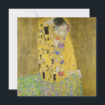 Convite Gustav Klimt - The Biss<br><div class="desc">Kuss Beijo/Der - Gustav Klimt em 1907-1908</div>