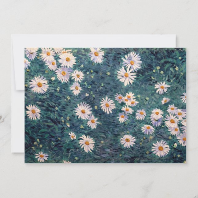 Convite Gustave Caillebotte - Cama de Visitas, Detalhe (Frente)