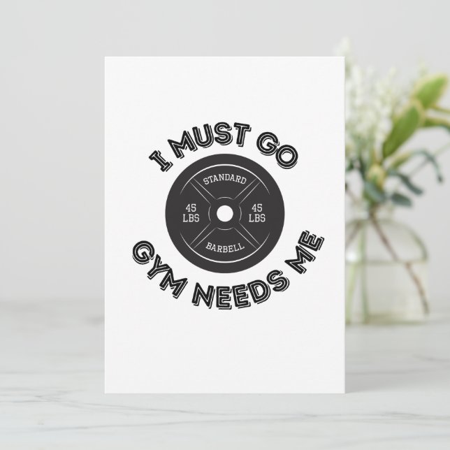 CONVITE GYM PRECISA DE MIM (Em pé/Frente)