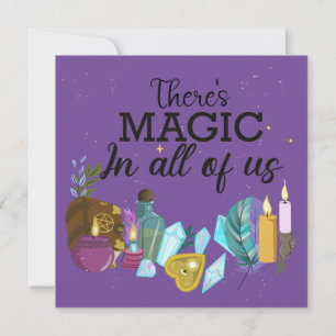Convite Há magia em todos nós