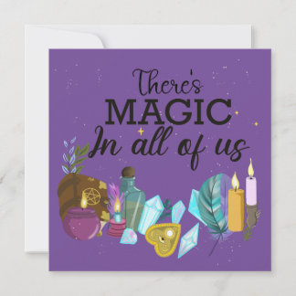 Convite Há magia em todos nós