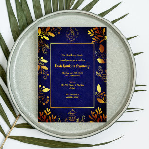 Convite Haldi Kumkum Ceremony