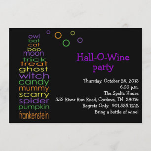 Convite Hall-O-Wine