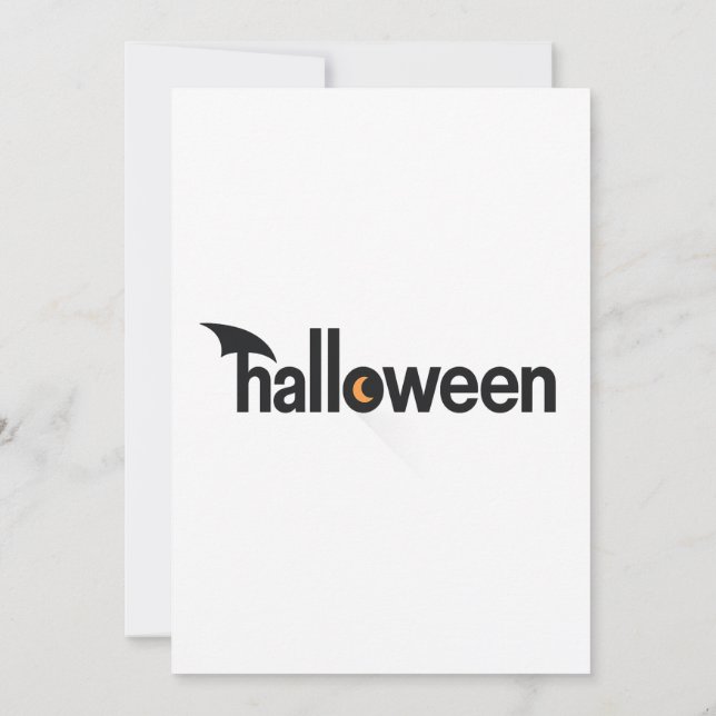 Convite Halloween (Verso)