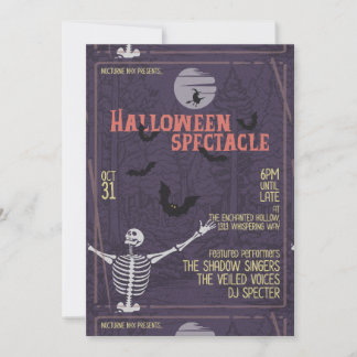 Convite Halloween